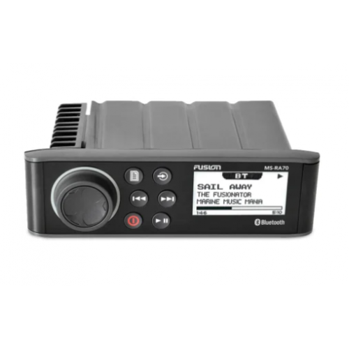 Fusion RA70 Radio Source Unit NON-NMEA2K. Now with Dual RCA Out.