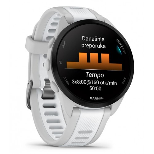 Garmin Forerunner 165 Music Mist Grey Whitestone                        