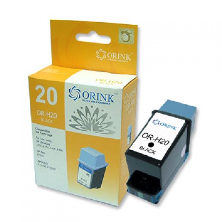 Orink tinta za HP, C6614DE, No.20, crna