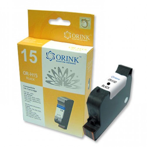 Orink tinta za HP, C6615DE, No.15, crna