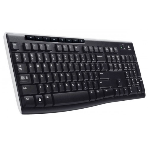 Logitech K270 bežična tipkovnica, Unifying, crna