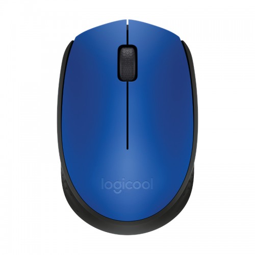 Logitech M171 bežični optički miš, plavo-crna