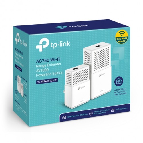 TP-Link TL-WPA7510, 1000 Mbs Gigabit Powerline kit