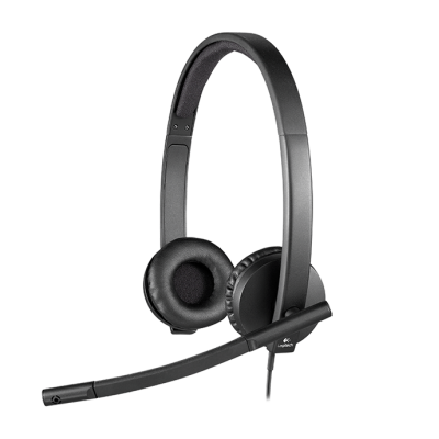 Logitech H570e Stereo slušalice s mikrofonom, USB