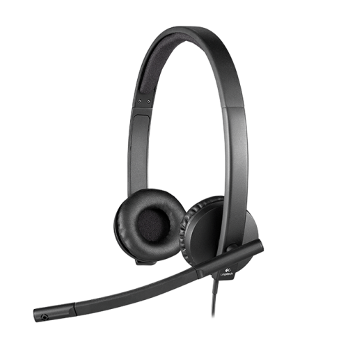 Logitech H570e Stereo slušalice s mikrofonom, USB