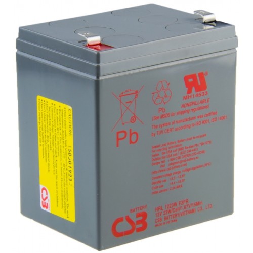 Avacom UPS baterija CSB 12V 5,5Ah F2 (HRL1223WF2)