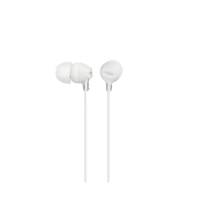 Sony MDR-EX15LP, in-ear slušalice, 9mm, bijela