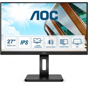 AOC 27P2Q 27", VGA, HDMI, DP, USB, HAS, zvuč.