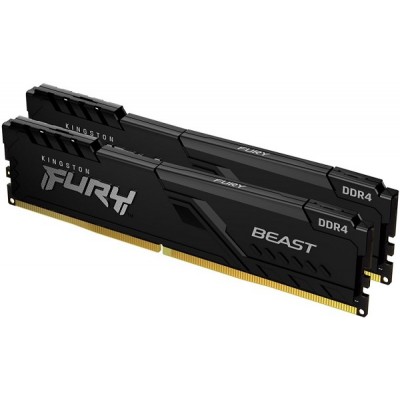 Kingston DDR4 16GB 3600MHz, (2x8GB), FURY Beast