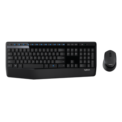 Logitech MK345 bežična tipkovnica i miš, crna