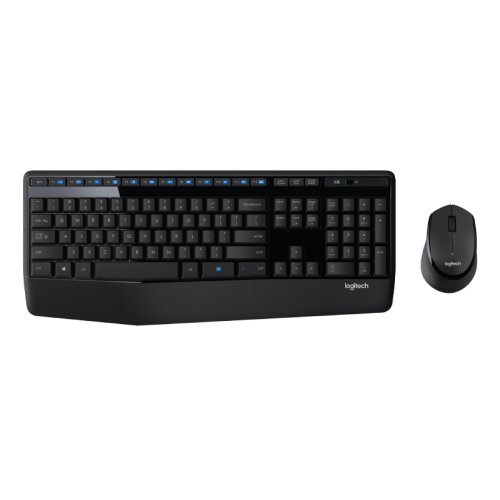 Logitech MK345 bežična tipkovnica i miš, crna