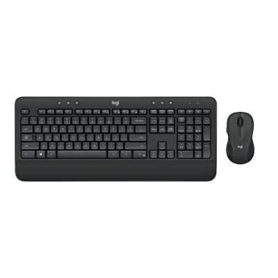 Logitech MK545 bežična tipkovnica i miš, crna