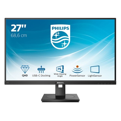 Philips 27" 276B1, HDMI, DP, 10W, , QHD, HAS