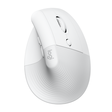 Logitech Lift, ergonomski miš, bijeli