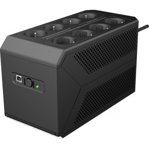 C-Lion P-Box 1050, 1050VA/600W, 8xSchuko, offline