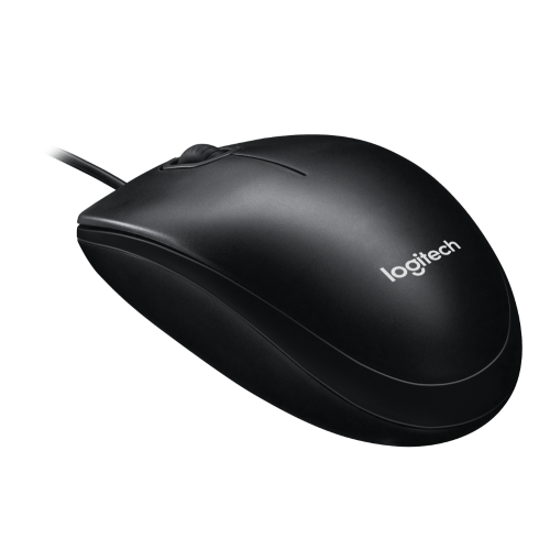 Logitech M100 žičani optički miš, tamnosiva
