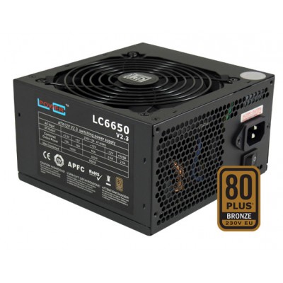 LC-Power napajanje LC6650 V2.3, 650W, 80+Bronze