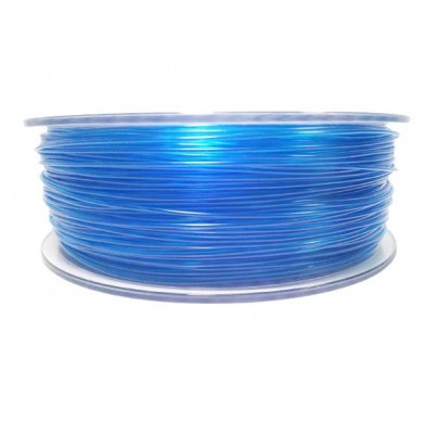 PET-G filament 1.75 mm, 1 kg, transparent blue