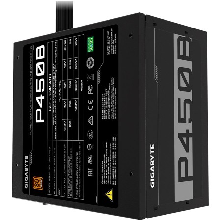 GIGABYTE P450B Power Supply 450W, 80+ Bronze, 120mm HYB fan...
