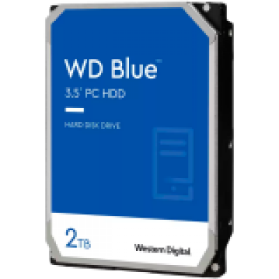 HDD Desktop WD Blue (3.5'', 2TB, 256MB, 7200 RPM, SATA 6 Gb...