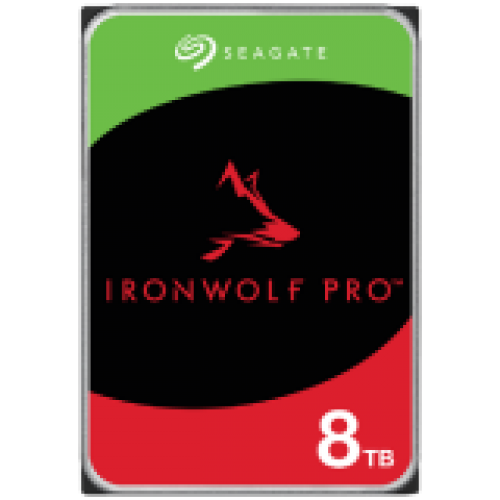 SEAGATE HDD Ironwolf pro NAS (3.5''/8TB/SATA/rmp 7200)