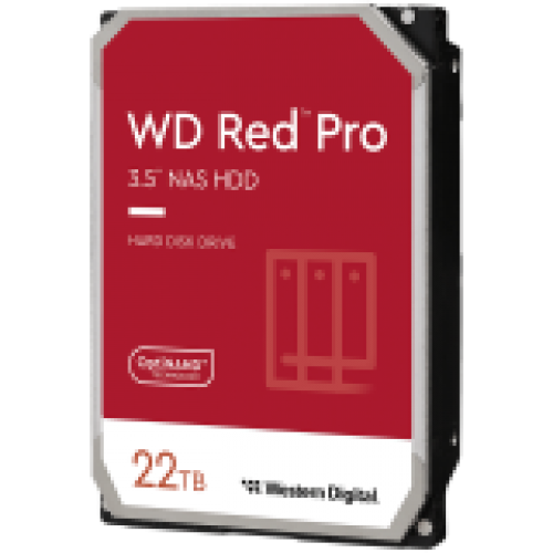 HDD Desktop WD Red Pro (3.5'', 22TB, 512MB, 7200 RPM, SATA ...