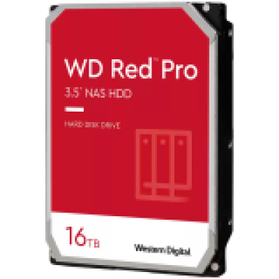 HDD NAS WD Red Pro (3.5'', 16TB, 512MB, 7200 RPM, SATA 6 Gb...