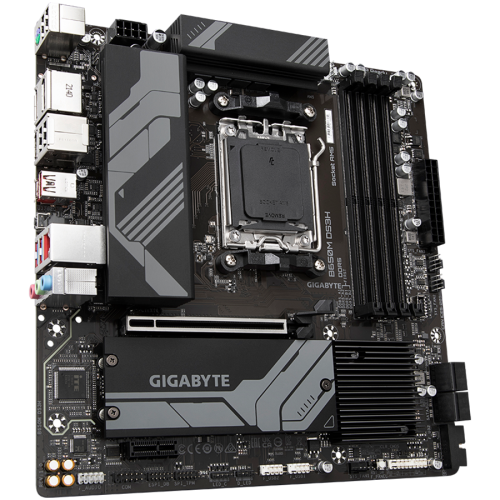 GIGABYTE Mainboard Desktop B650M DS3H (AM5, 4xDDR5 max 128G...