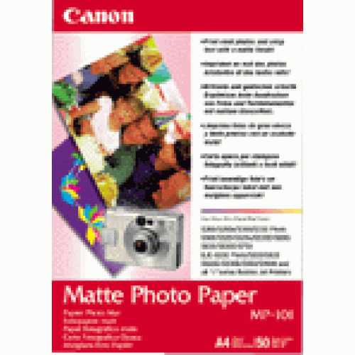 Canon Matte Photo Paper MP101 - A4 - 50L