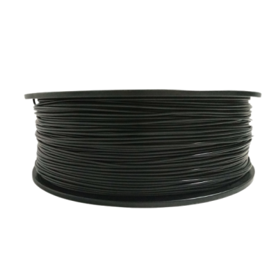 Soft PLA filament 1.75 mm, 1 kg, black