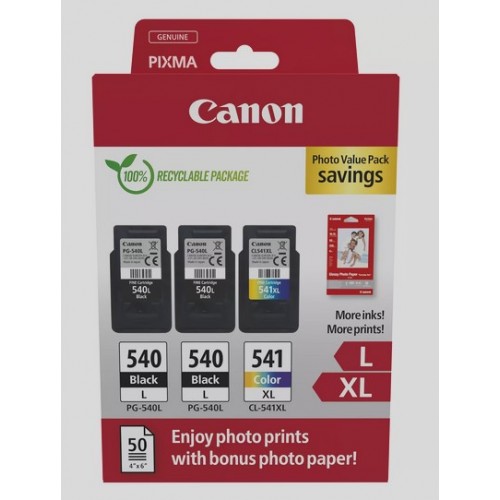 Canon multipack PG-540L x 2 + CL-541XL- Photo Pack