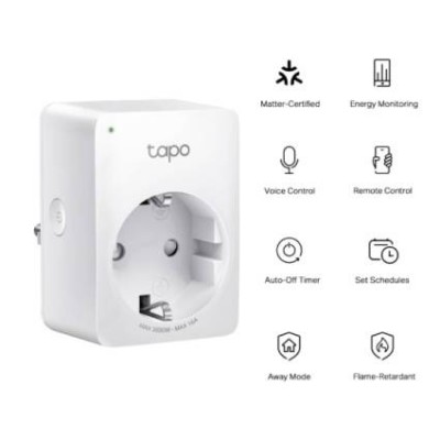 TP-Link Tapo P110M Smart Wi-Fi, Monitor/Matter