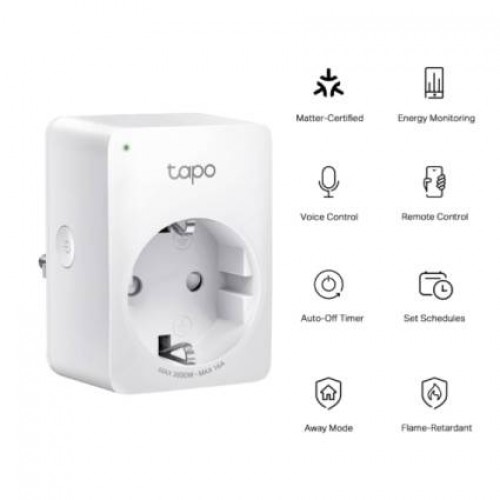 TP-Link Tapo P110M Smart Wi-Fi, Monitor/Matter