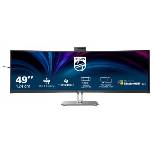 Philips 49" 49B2U6903CH, 2xHDMI, TB, RJ45, KVM, 5K