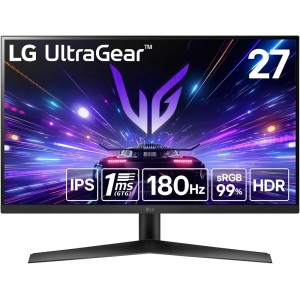 LG 27GS60F 27", IPS, HDMI, DP, 180Hz, 1ms, 300cd