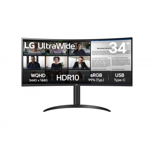 LG 34WR55QK 34'' WQHD, 100Hz, 2x HDMI, DP, USB-C