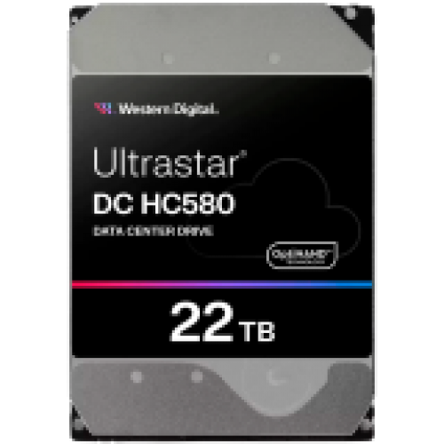HDD Server WD Ultrastar DC HC580 22TB, 3.5’’,SAS,SKU: 0...