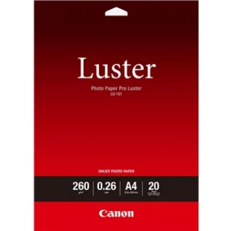 Canon Photo Luster Paper LU101 - A4 - 20L