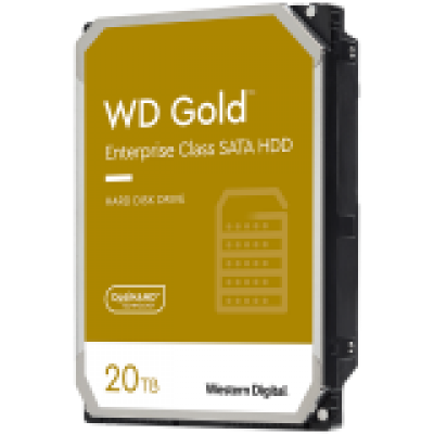 HDD Server WD Gold 20TB CMR 512e, 3.5'', 512MB, 7200 RPM, S...