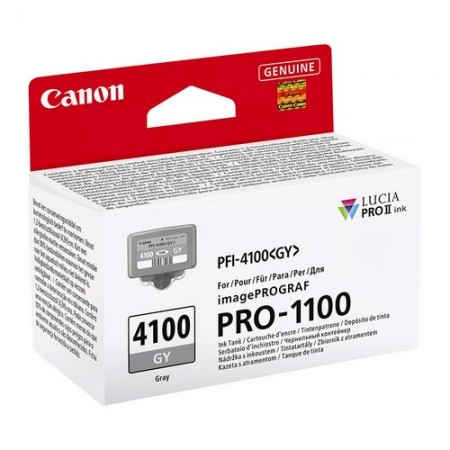 Canon tinta PFI-4100GY, siva