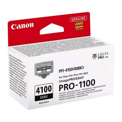 Canon tinta PFI-4100MBK, mat crna
