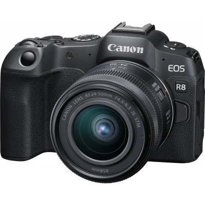 Canon EOS R8 body + RF 24-50mm