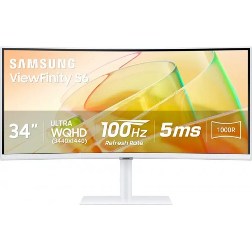 Samsung 34" LS34C650TAUXEN, QHD VA,100hz,USB-C,HAS