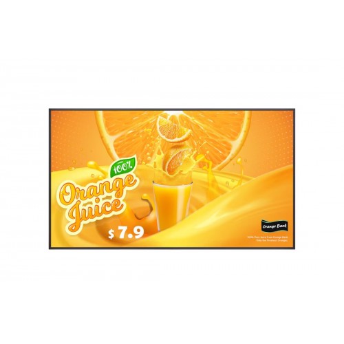 LG 43UH5Q, UHD Signage, 500nits, 3xHDMI, DP, RS232