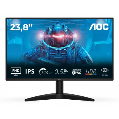 AOC 24B36X 23,8", HDMI, DP, 144Hz, 0,5ms