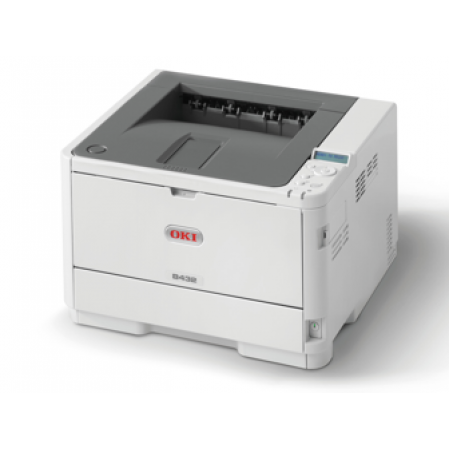 Oki B433dn, 40s/m,1200dpi, dupl., USB+GigEth.