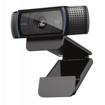 Logitech C920e, web kamera, crna