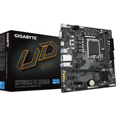 Gigabyte B760M H, DDR4, s1700, mATX