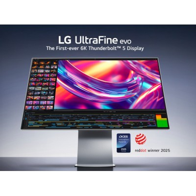 LG 32U990A 32'' 6K IPS, 60Hz, TB5, HAS, zvučnici