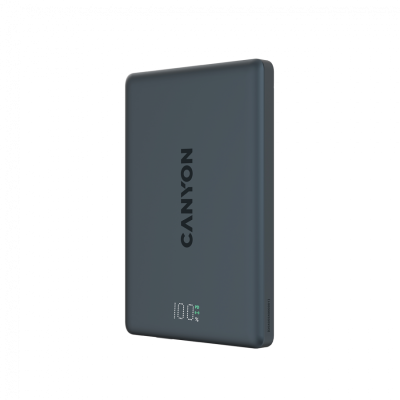 CANYON magnetic power bank OnPower 500 PD20W 5000mAh Alumin...